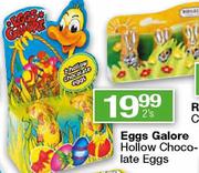 Eggs Galore Hollow Chocolate Eggs-2's