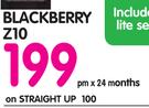 Blackberry Z10-On Straight Up 100