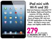 Apple iPad Mini With Wi-Fi And 3G-On Mofaya My Gig 1