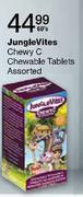 Jungle Vites Chewy C Chewable Tablets Assorted-60's