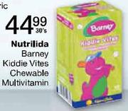 Nutrilida Barney Kiddie Vites Chewable Multivitamin-30's