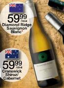Diamond Ridge Sauvignon Blanc-750ml