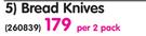 Bread Knives-Per 2 Pack