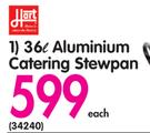 Hart 36Ltr Aluminium Catering Stewpan
