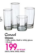Consol Glasses-Per 48 Pack