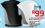 Counter Point 1.7Ltr Cordless Kettle Black or White-Each