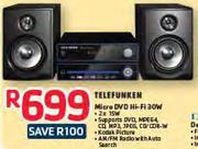 Telefunken Micro DVD Hi-Fi 30W