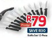 Prestige Knife Set 12-Piece