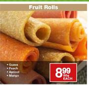 Padkos Fruit Rolls-80g Each