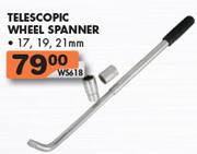 Telescopic Wheel Spanner 17, 19, 21mm WS618