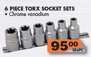 6 Piece Torx Socket Sets SK6PC