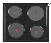 Defy Slimline Solid Hob DHD332