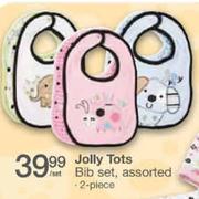 Jolly Tots Bib Set-2 Piece