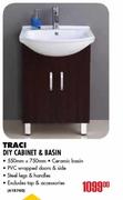 Traci Diy Cabinet & Basin 550x750mm