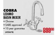  Cobra Ledimo Basin Mixer