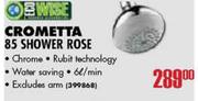 Crometta 85 Shower Rose 6L/Min