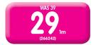 Rufflette Chrome Cafe Pole-1m