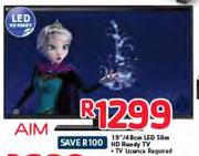 Aim 19"/48cm LED Slim HD Ready TV