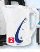 Counter Point Cordless Kettle White Or Black-1.7Ltr Each
