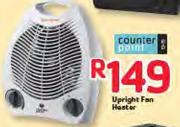 Counter Point Upright Fan Heater
