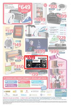Pick N Pay Inland : Shop Smart & Save (22 Apr - 4 May 2014), page 16