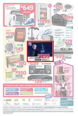 Pick N Pay Inland : Shop Smart & Save (22 Apr - 4 May 2014), page 16