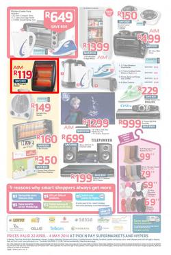 Pick N Pay Inland : Shop Smart & Save (22 Apr - 4 May 2014), page 16