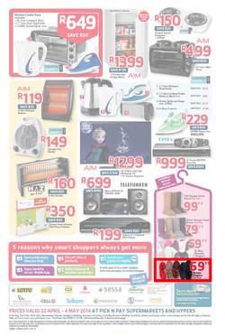 Pick N Pay Inland : Shop Smart & Save (22 Apr - 4 May 2014), page 16