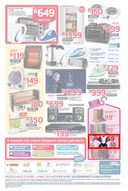 Pick N Pay Inland : Shop Smart & Save (22 Apr - 4 May 2014), page 16