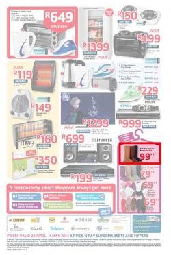 Pick N Pay Inland : Shop Smart & Save (22 Apr - 4 May 2014), page 16