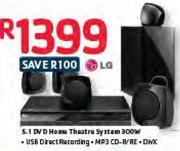 LG 5.1 DVD Home Theatre System