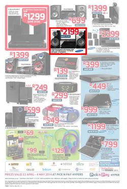 Pick N Pay Hyper : Big Deals (22 Apr - 4 May 2014), page 16