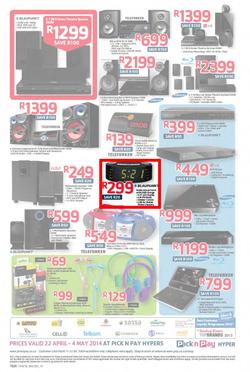 Pick N Pay Hyper : Big Deals (22 Apr - 4 May 2014), page 16