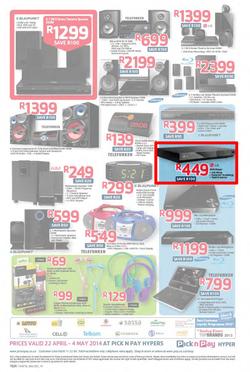 Pick N Pay Hyper : Big Deals (22 Apr - 4 May 2014), page 16