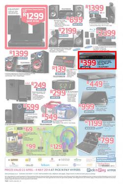 Pick N Pay Hyper : Big Deals (22 Apr - 4 May 2014), page 16