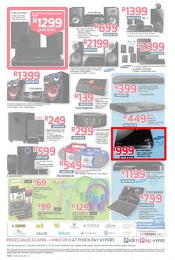 Pick N Pay Hyper : Big Deals (22 Apr - 4 May 2014), page 16