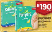 Pampers Disposable Nappies Jumbo Pack-Per Pack