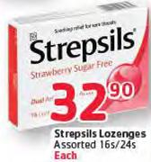 Strepsils Lozenges Assorted-16/24's Each