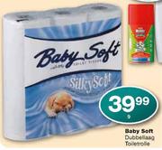 Baby Soft Dubbellaag Toiletrolle-9's