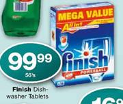 Finish Dishwasher Tablets-56's