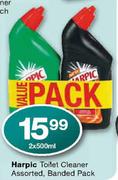 Harpic Toilet Cleaner Assorted-2x500ml