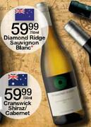 Diamond Ridge Sauvignon Blanc-750ml