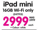 Apple iPad Mini 16GB Wi-Fi Only-Each
