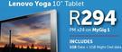 Lenovo Yoga 10" Tablet-On MyGig 1