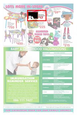 Dischem : Winter Savings (Valid until 10 Aug 2014), page 16