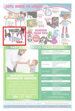 Dischem : Winter Savings (Valid until 10 Aug 2014), page 16