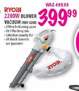 Ryobi Blower Vacuum-2200W