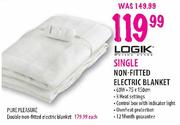 Logik Single Non-Fitted Electric Blanket Each