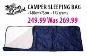 Camp Comfort Camper Sleeping Bag-180cm x 75cm-175gm 