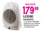 Logik Fan Heater